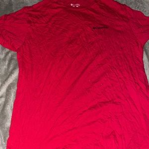 Men’s Columbia Red Tshirt XL